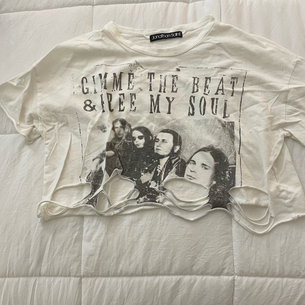 Brooklyn Karma Cropped T-Shirt